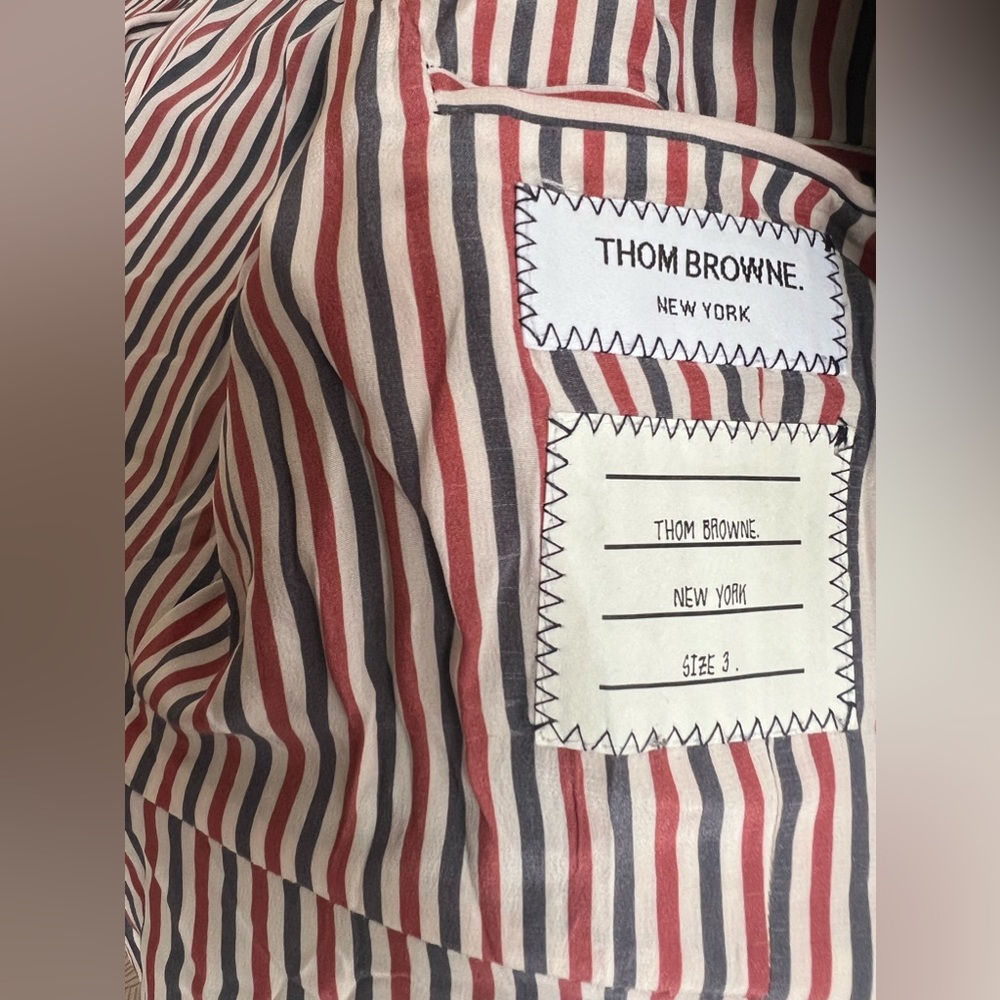 Thom Browne Colorblock Pattern Jacket - image 4